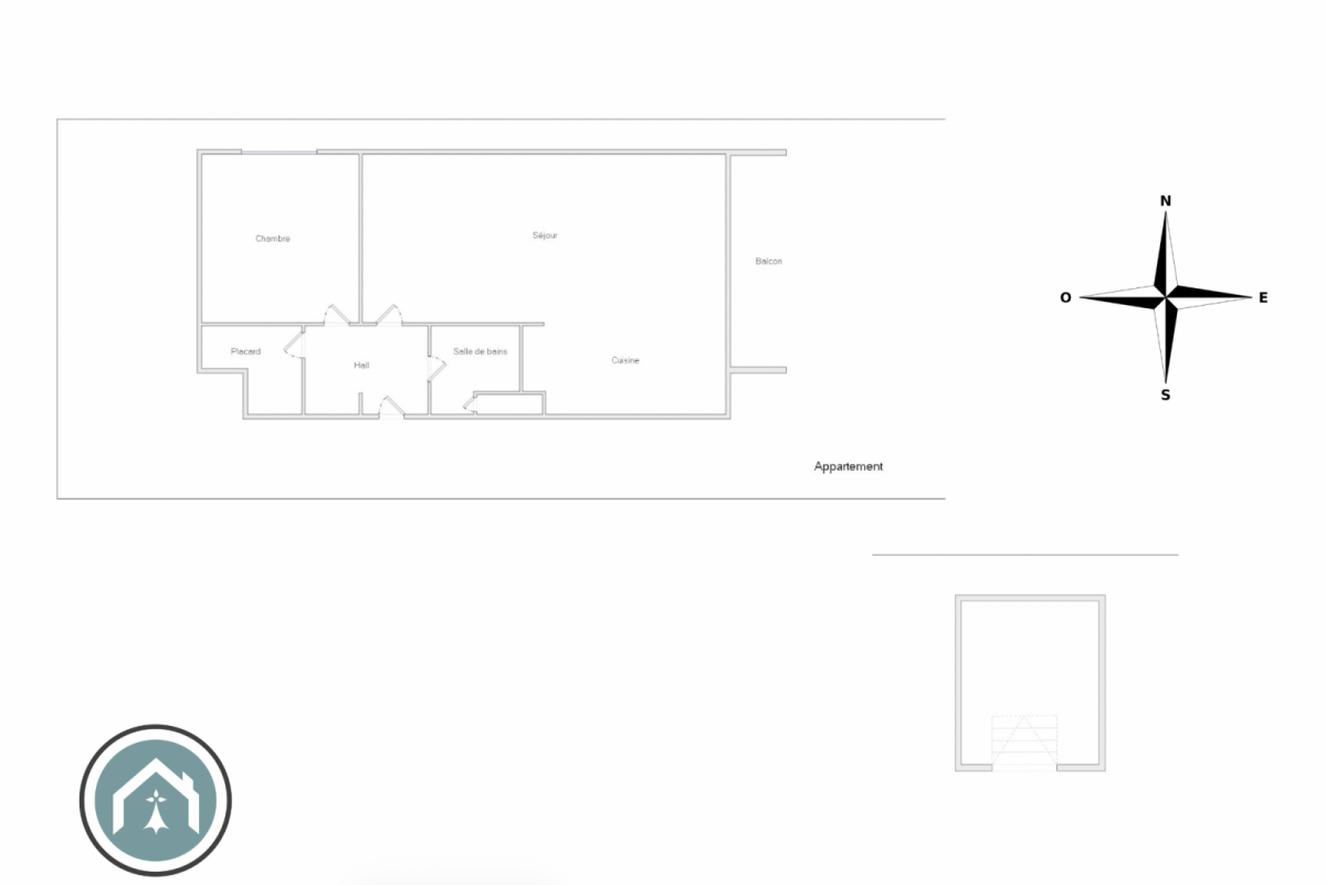 A VENDRE :  Appartement à rénover, Idéal investisseur - BREST